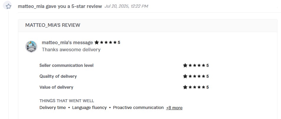 Client Review