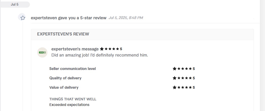 Client Review
